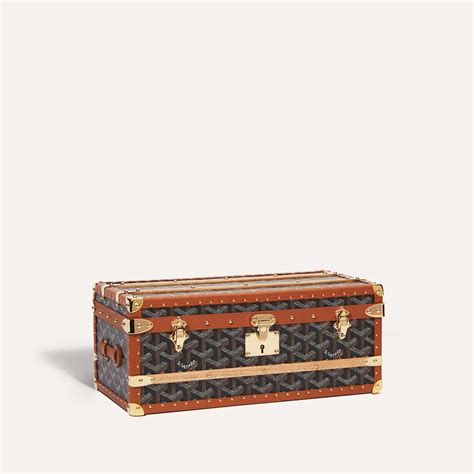 Goyard Goyardine 352 Case Trunk 